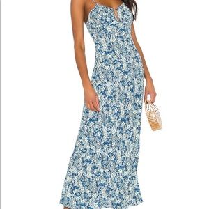 FREE PEOPLE bon voyage midi dress